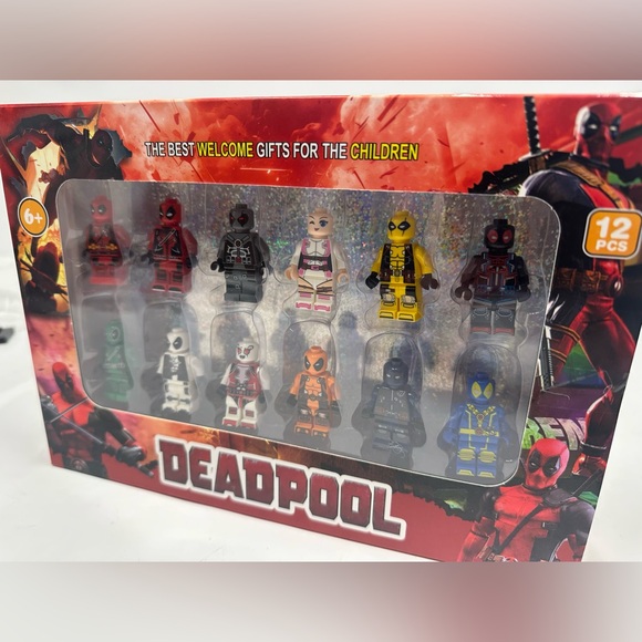 Marvel Hero Action Figures + Accessories Building Block Brick Mini Figure 12+Pcs - Picture 5 of 9